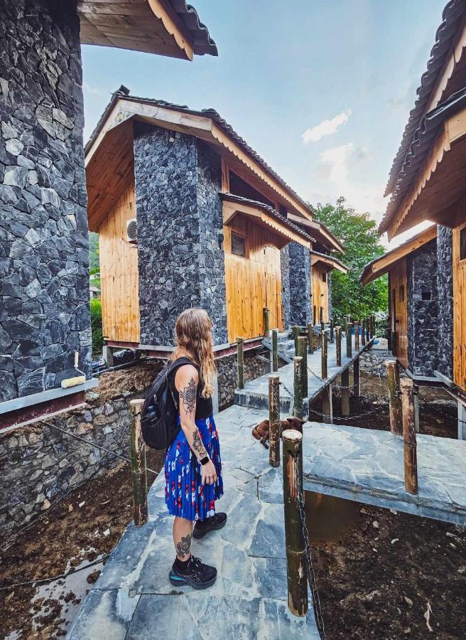Chien'S Lodge Du Gia Làng Cac エクステリア 写真