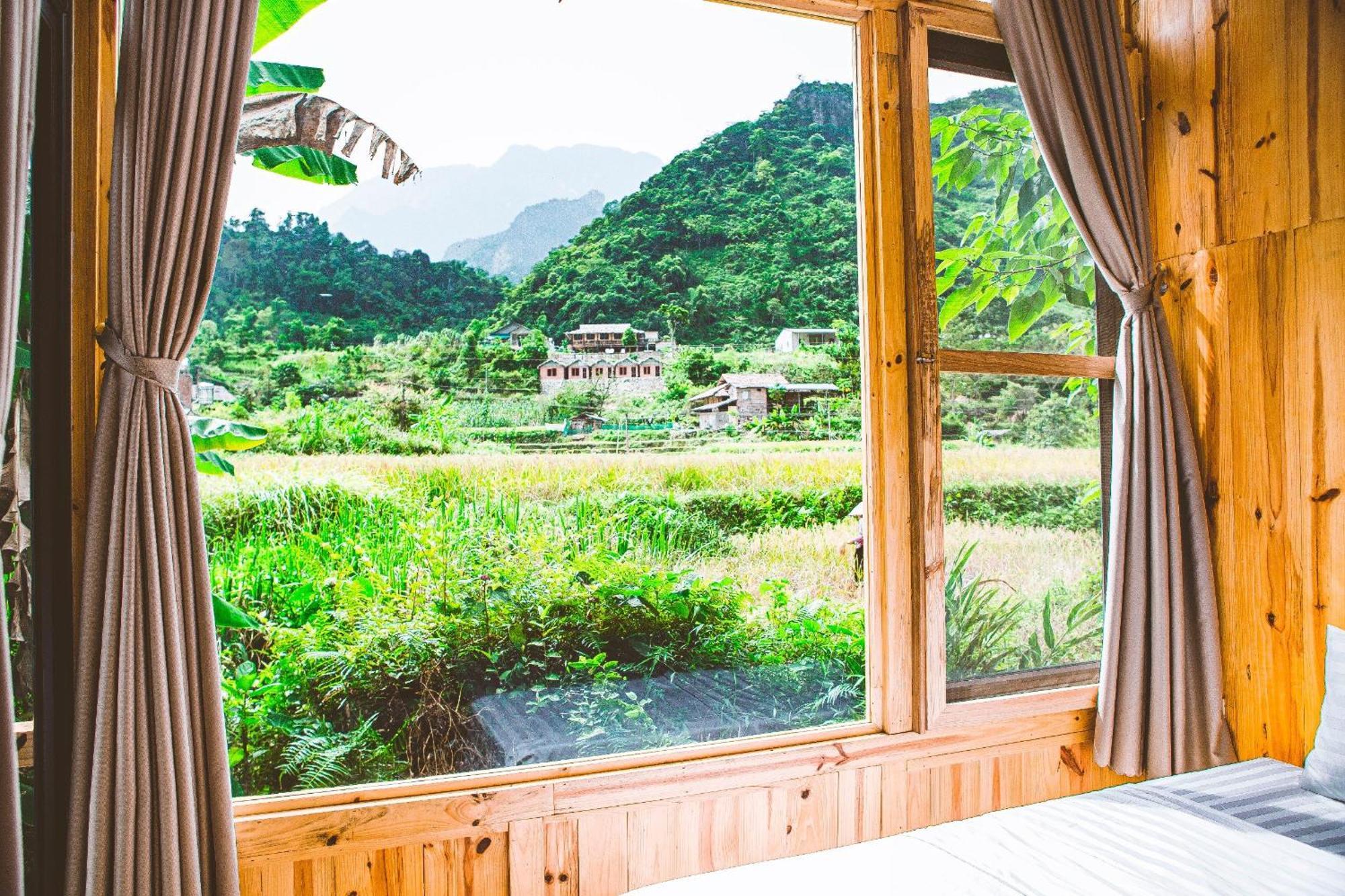 Chien'S Lodge Du Gia Làng Cac エクステリア 写真