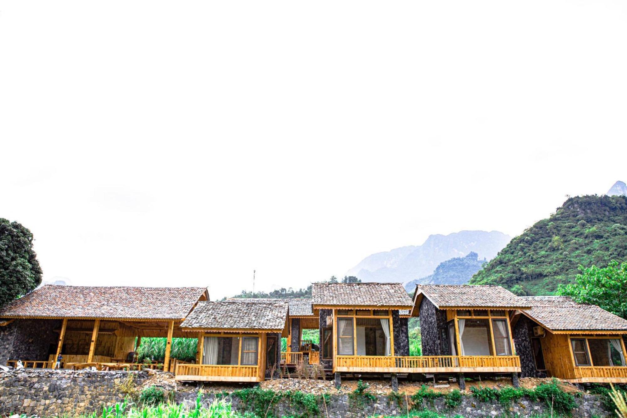 Chien'S Lodge Du Gia Làng Cac エクステリア 写真