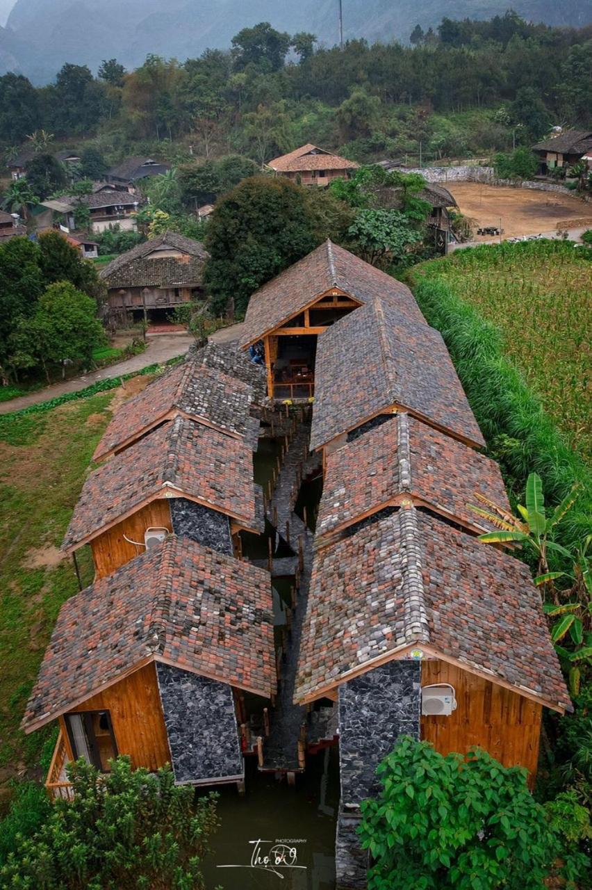Chien'S Lodge Du Gia Làng Cac エクステリア 写真